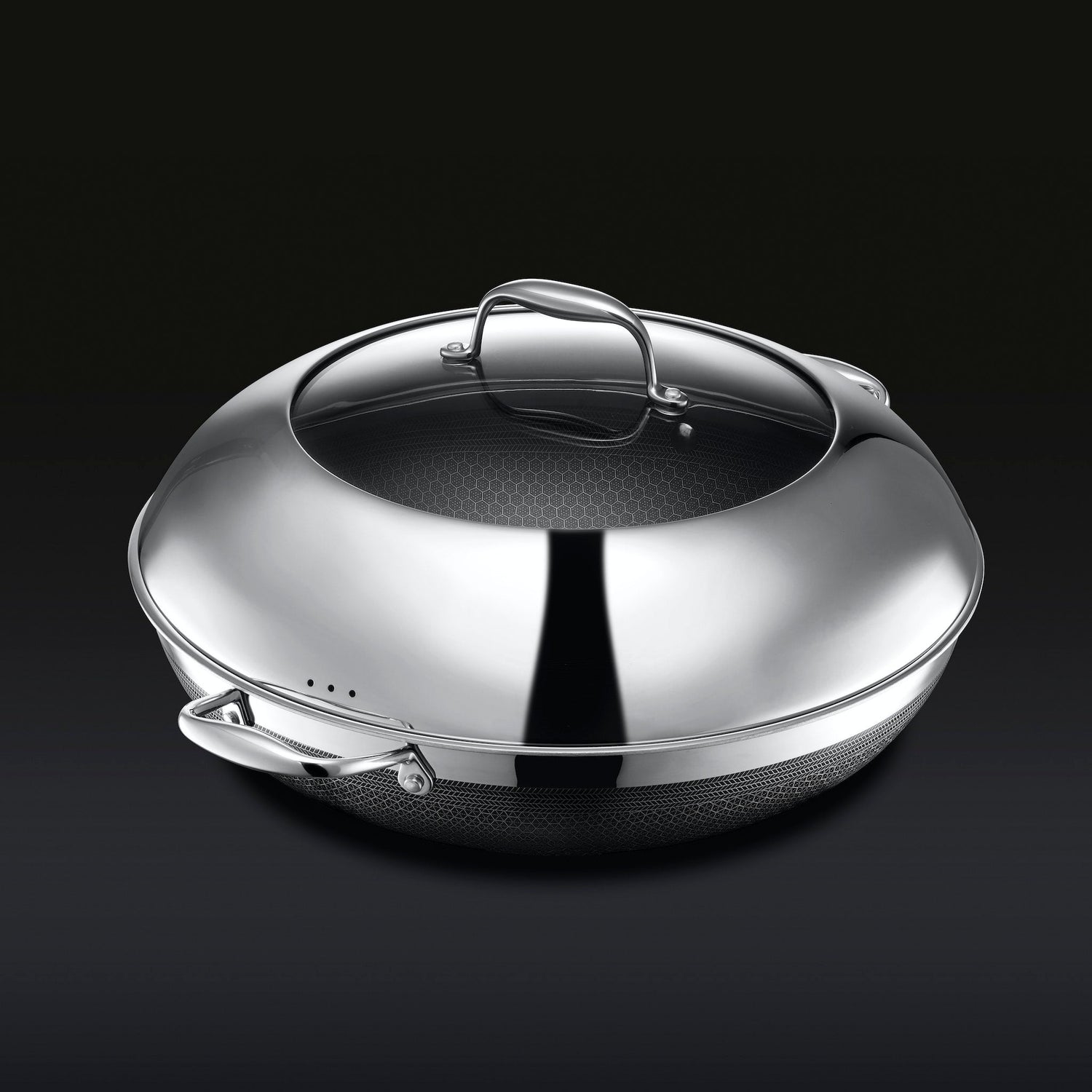 Hybrid Wok with Lid, 14"